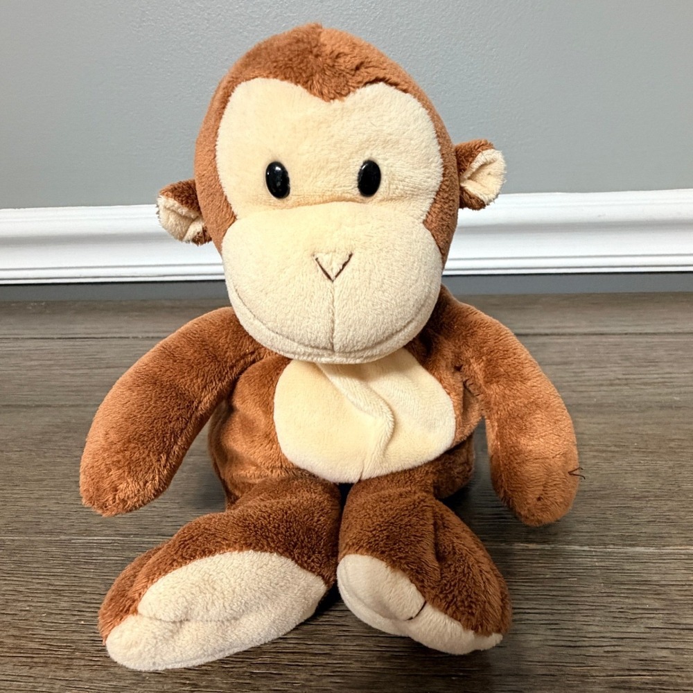 Vintage 2013 TyLux Pluffies Dangles the Brown Monkey Plush